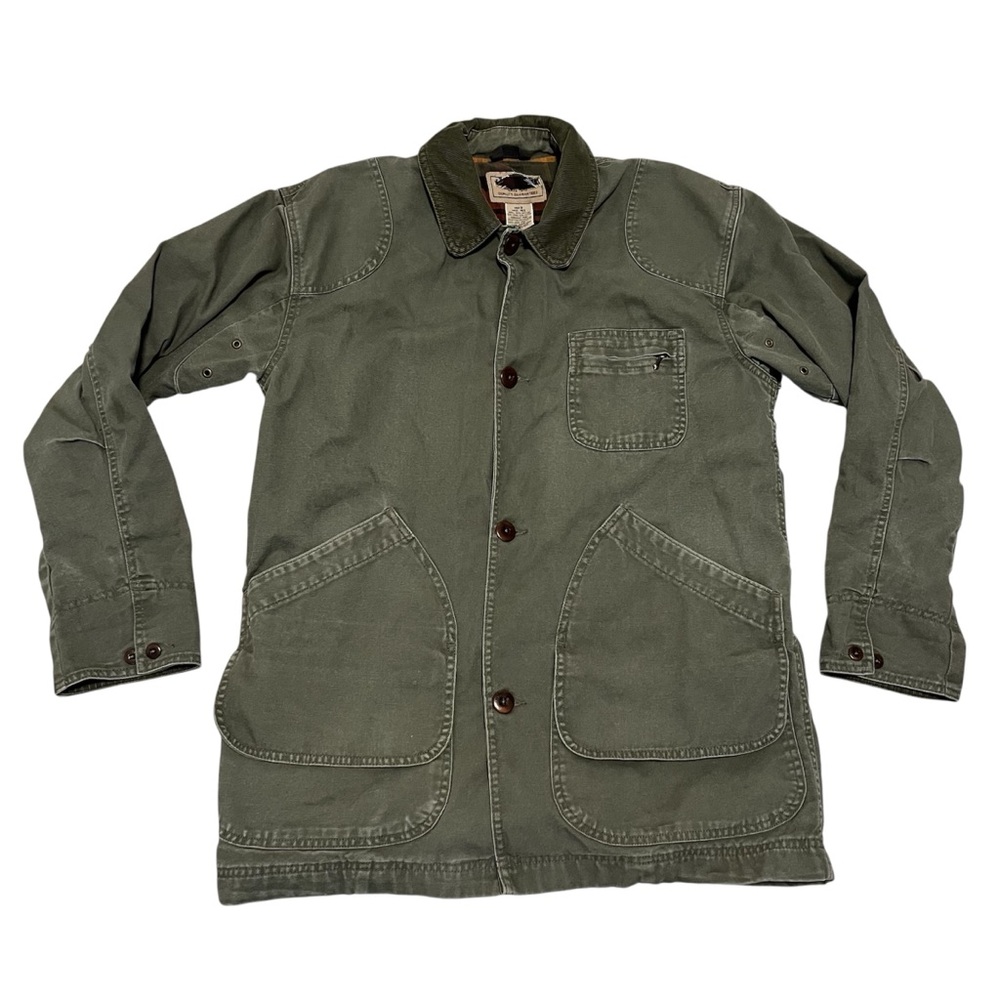 L.L. Bean Olive Green Military Field Jacket